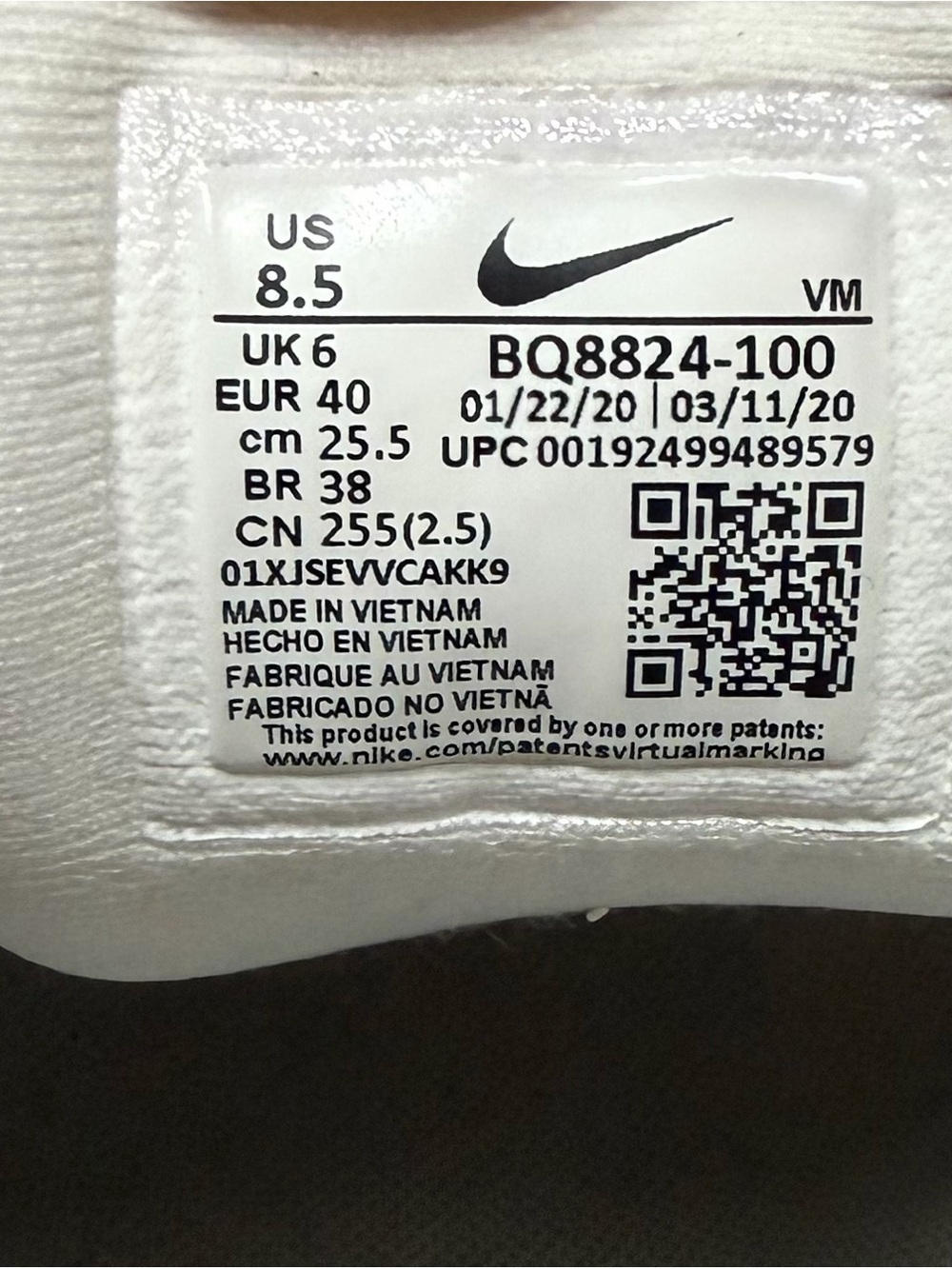 Women’s Nike Air Max Sequent 4.5 sneakers. Size 8.5 - Picture 6 of 6